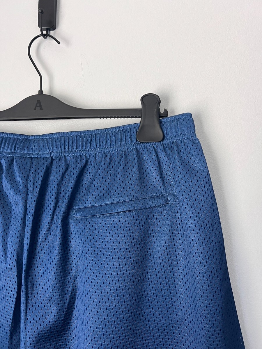 Supreme Big Script Mesh Shorts - Size Large - Navy - NEW | eBay