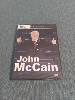 The Biography Channel Presents John McCain (2008, DVD)  Factory Sealed