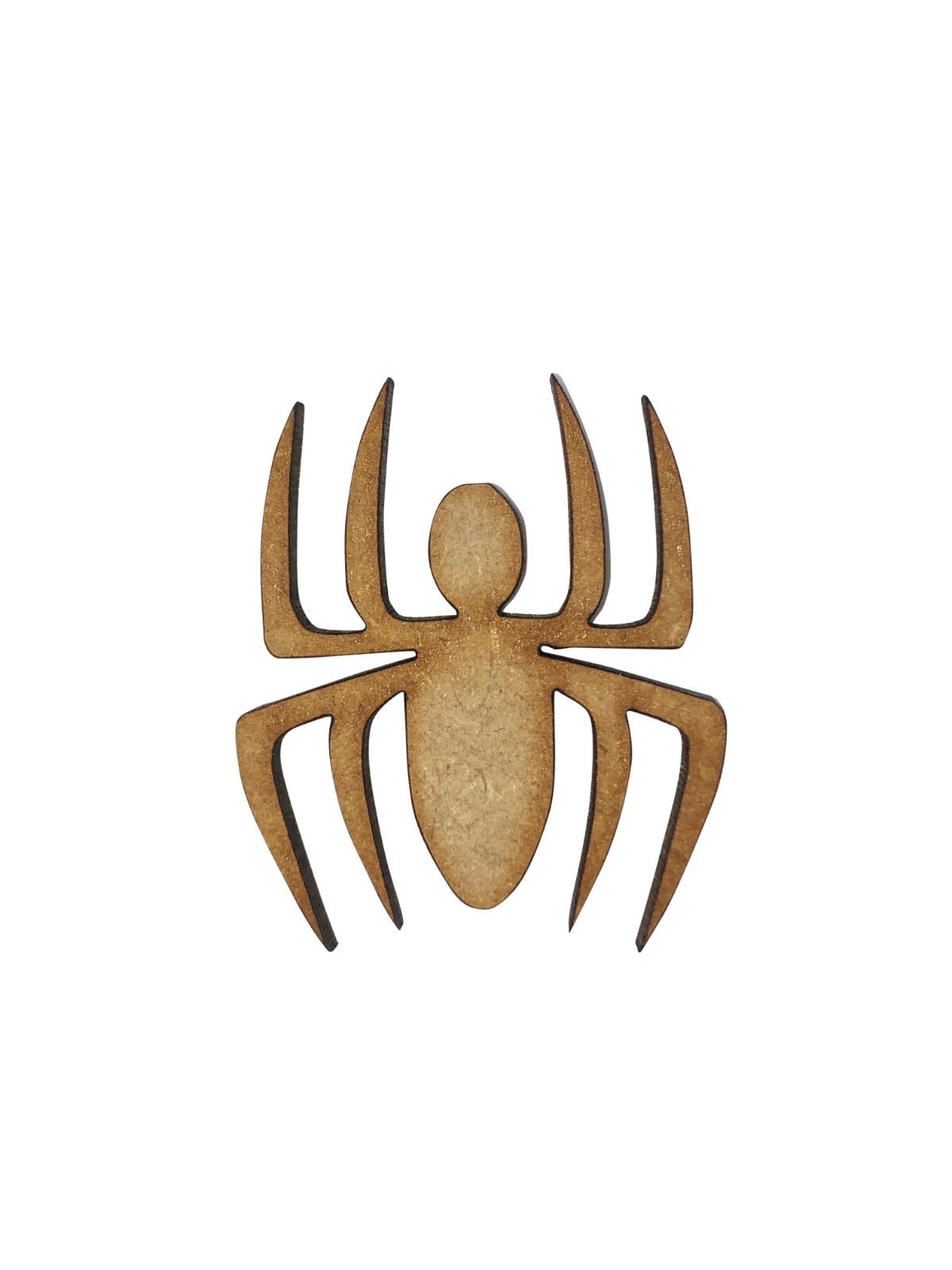 8x Spiders 4cm Wood Craft Embelishments Laser Cut Shape MDF