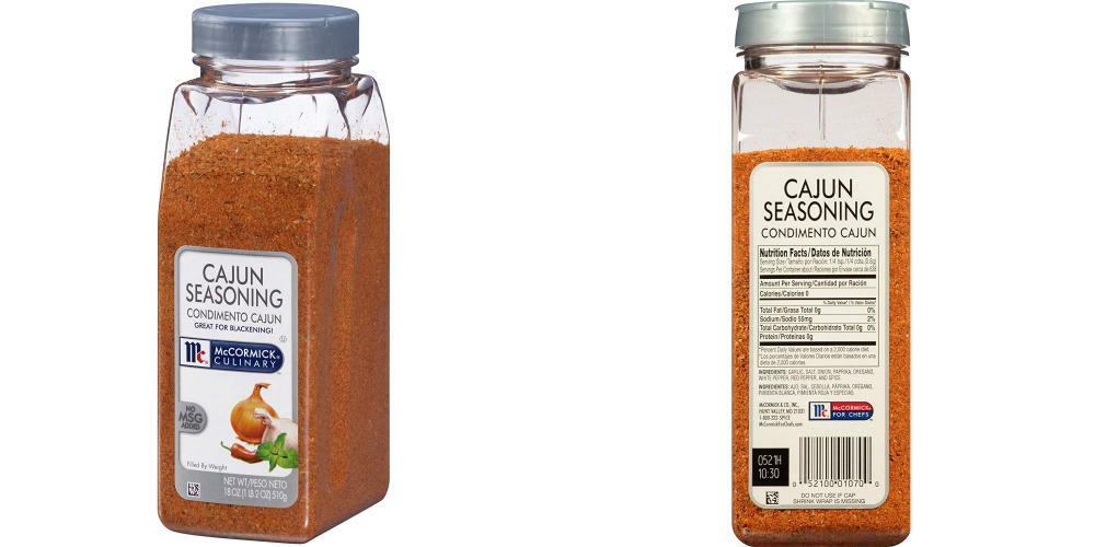 McCormick Culinary Cajun Seasoning, 18 oz