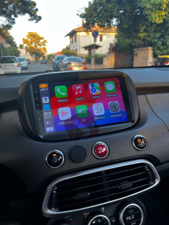 64G Für Fiat 500X 2014-2020 Android 13 Autoradio CarPlay GPS Navi RDS BT DE - Bild 4 von 4