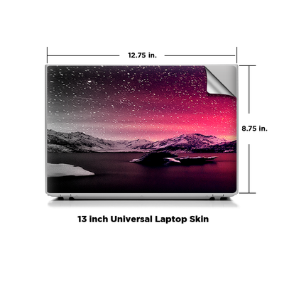 Skin Adhésif Universel Pour PC Portable 13 Pouces - Motif Tardis Starry Night (Doctor Who) - Marque It's A Skin - Vinyle - Neuf