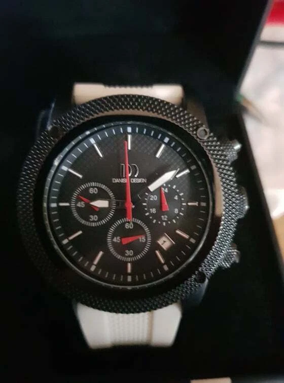 NUEVO Reloj Cronógrafo Hombre Diseño Danés IQ12Q1020 Acero Inoxidable Foto 3 de 4