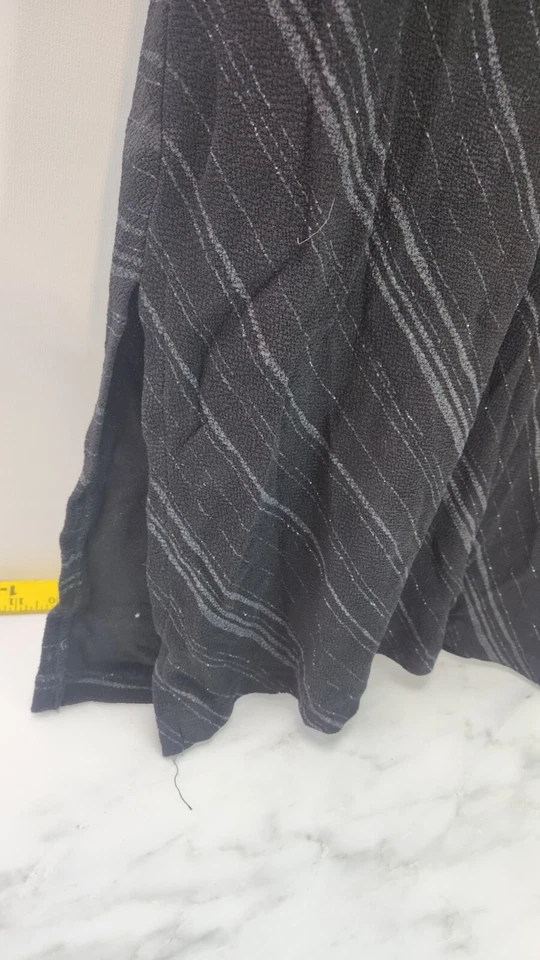 Vintage 90s Y2K Charlotte Russe Bodycon Midi Dress Womens Small Black D26 - Image 2 of 4