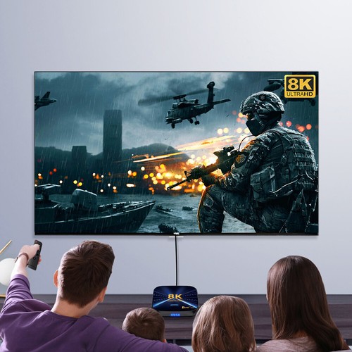Android 14 TV -Box 8K HD Media Player 2.4G/5G Dual WiFi Android Box (EU 64 GB) - Photo 11/11