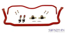 1.375" Front & 1.00" Rear Chrome Moly Sway Bars Set w/ Spherical Front End Links