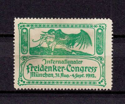 413270/ Reklamemarke   Internationaler Freidenker-Congress   München 1912