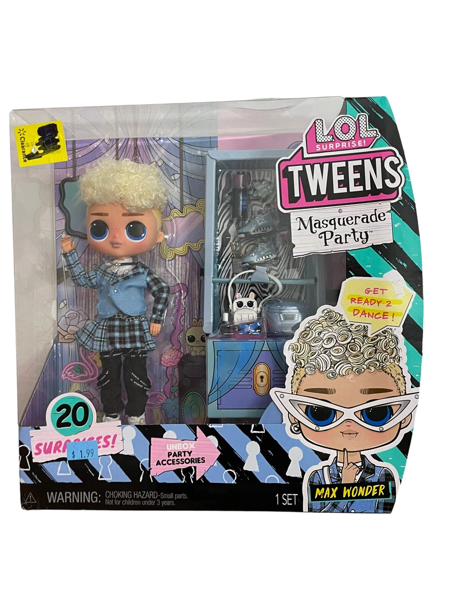 L.O.L. Surprise! Tweens Masquerade Party Max Wonder Fashion Doll with 20  Surprises Including Accessories & Blue Rebel Outfits, Holiday Toy Playset,  Great Gift for Kids Girls Boys Ages 4 5 6+ Years - Yahoo Shopping