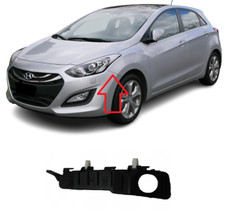 Neu Für Hyundai i30 12-16 Front Stoßstange Halterung Winkel Links N/S Schwarz