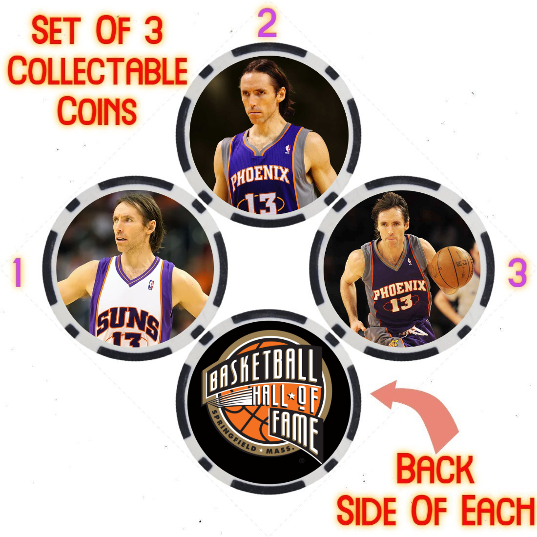 Fame Inductees Every Nba Hall Of Famer STEVE NASH BASKETBALL HALL