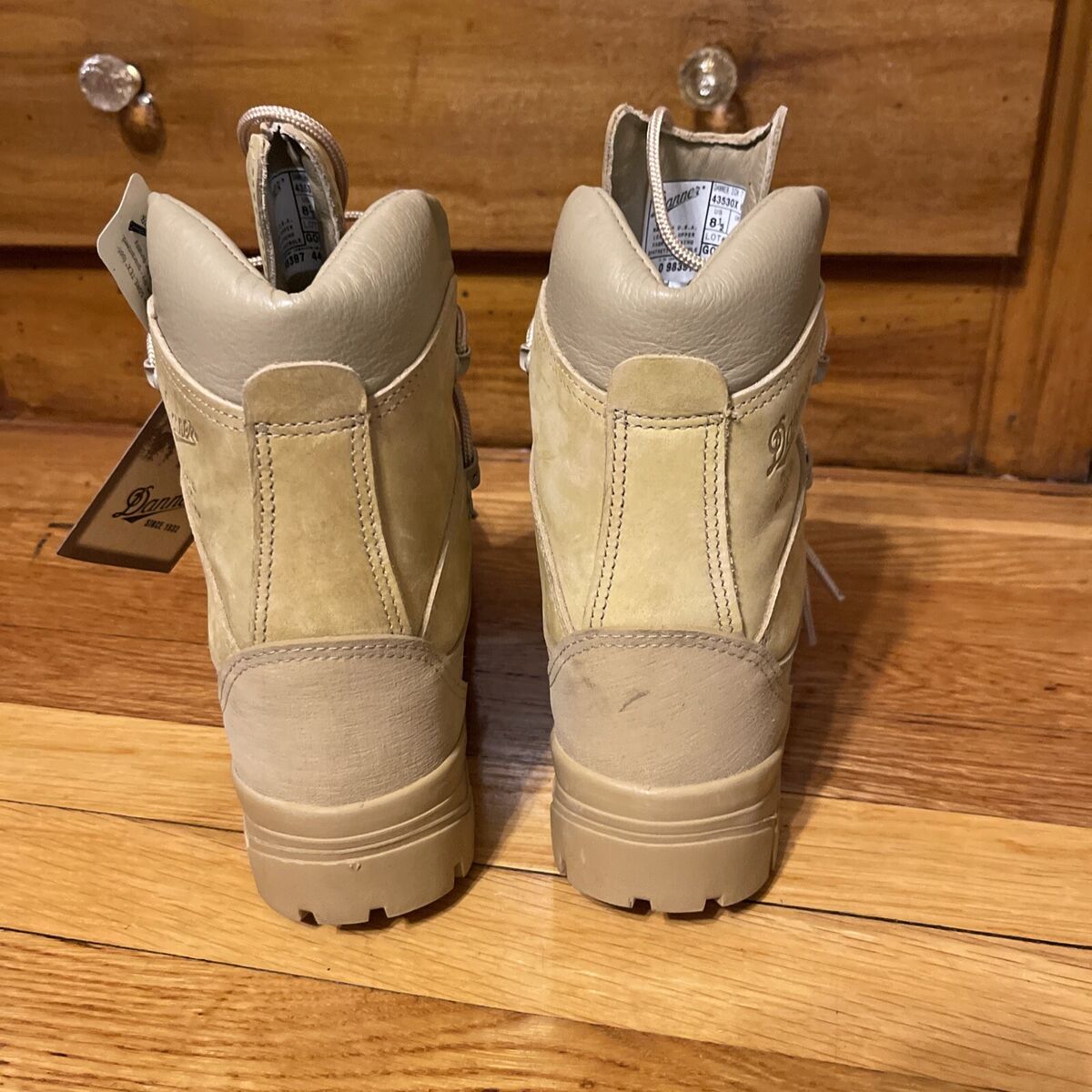 Danner Gore-Tex Tan Boots Military Desert 43530x Mens Size Danner Gore-Tex Tan Boots Military Desert 43530x Mens Size