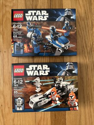 ワーコレ LEGO Star Wars ⭐️ Clone Trooper & Mandalorian Battle Pack