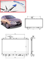 Radiateur Suzuki LIANA