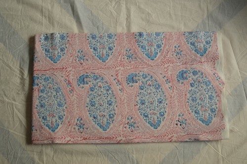 5 Yards Indian Fabric Cotton Handmade Hand Block Fabric Sanganeri Fabric . - Picture 5 of 9