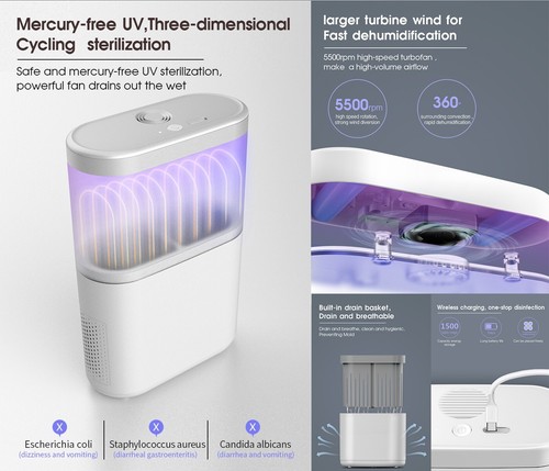 Cutlery Steriliser Sanitiser Disinfector Dryer Wireless Box - Picture 8 of 14