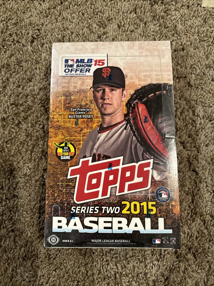 2015 Topps MLB Baseball Series Two Hobby Box Sealed!! | eBay