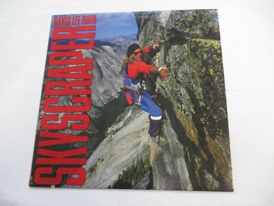 DAVID LEE ROTH - SKYSCRAPER - LP VINYL TOP USA 1988 CUT OUT SLEEVE