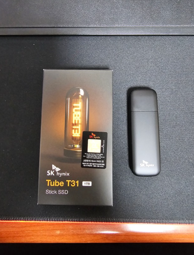 SK hynix TUBE T31 Portable Stick SSD 1TB USB3.2 Gen2 1,000MB/s - Express - Afbeelding 2 van 3