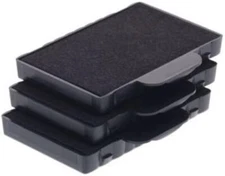 Trodat Replacement Ink Cartridge 6/56 - Pack of 3 Color Green