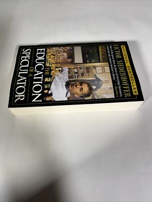 Education of a Speculator Paperback by Niederhoffer Victor