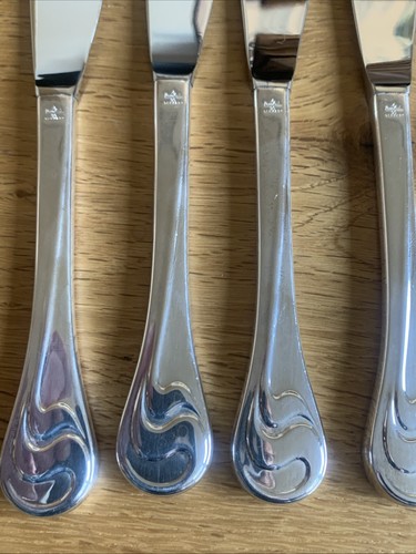 Rosenthal Asimmetria Couverts 90er Argenté 24 Pièces Couteaux Fork Cuillère Café - Photo 22 sur 22
