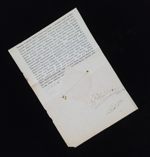 Autriche Empereur Ferdinand Signé Royal Ordre King Of Hongrie Autograph Document - Photo 11 sur 24