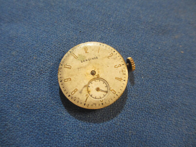 Watchmaker Estate LONGINES 17j 10L Wrist Watch Movenent for Parts or Repair