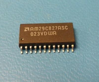 (4 PCS) AM29C827ASC AMD Bus Driver, CMOS, 1-Func, 10-Bit, True Output, SOIC-24