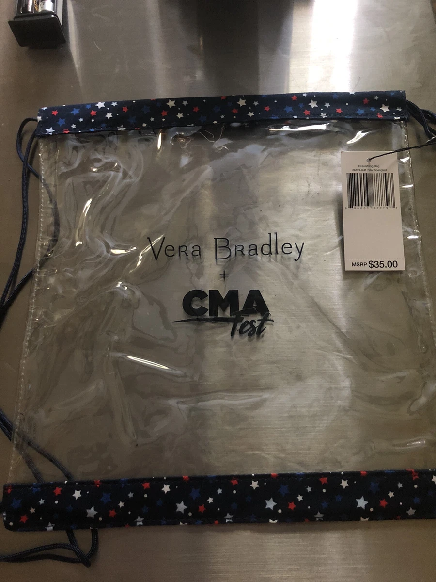 Vera bradley clear stadium bag new arrivals