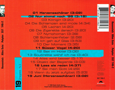 CD) Rosenstolz – Alles Gute - Das Beste Von 92 Bis 98