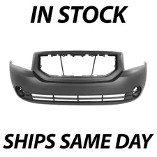 NEW Primered - Front Bumper Cover Replacement for 2007-2012 Dodge Caliber w/ Fog