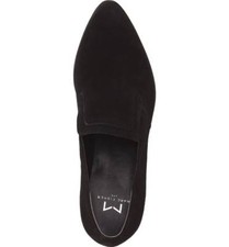 NEW MARC FISHER KASSIE BLACK SUEDE FLAT LOAFER SIZE 6.5 160