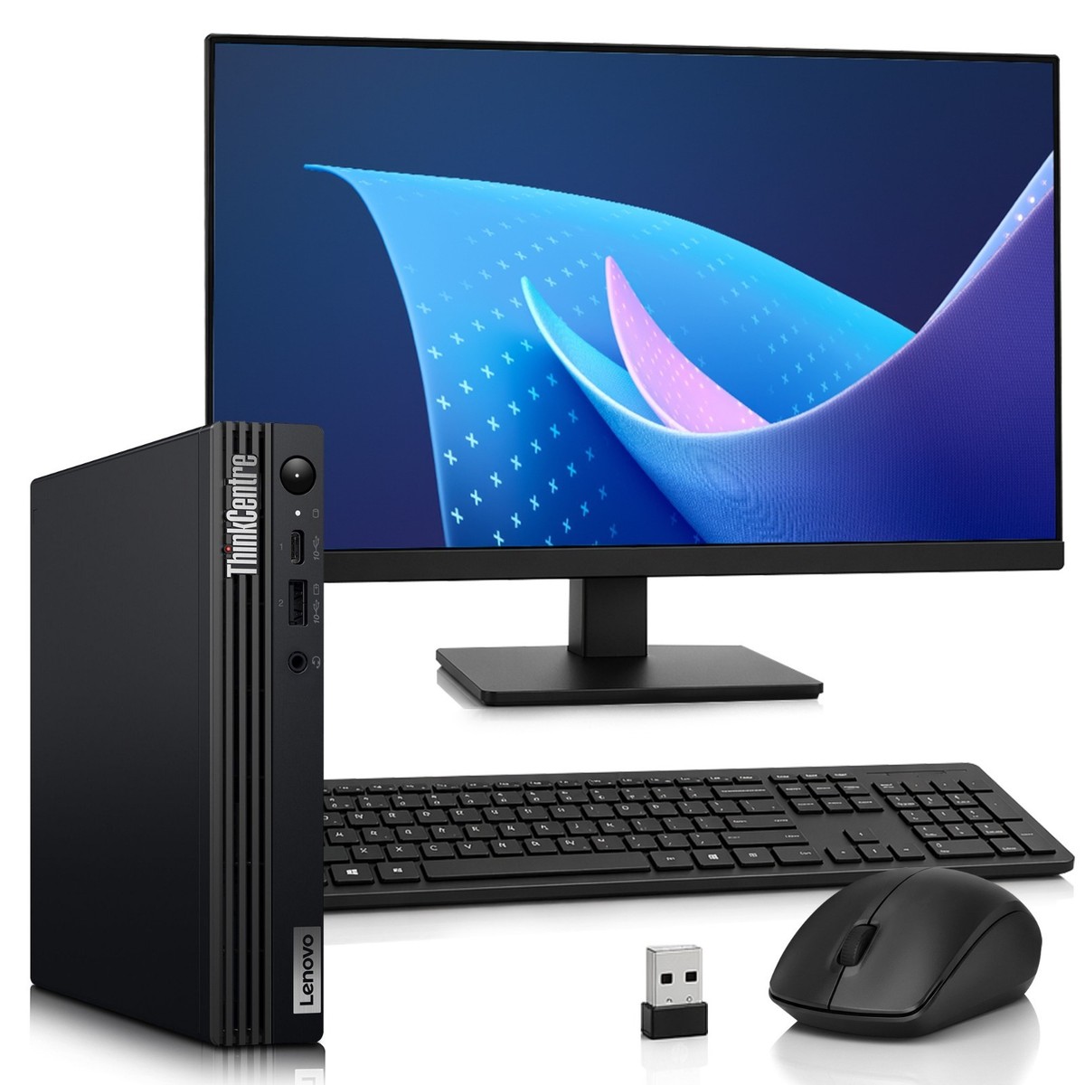 Lenovo m75q Gen 2 Tiny PC AMD 5350GE 16GB 256GB SSD 24