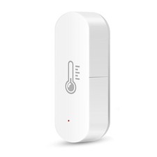 Indoor WiFi Temperature Humidity Sensor with App Alerts Compatible with Alexa