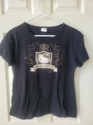 2008 Sanrio Hello Kitty Las Vegas Shirt BLACK SIZE S 