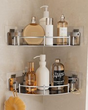 WingChoicE Corner Shower Caddy 2 Pack - Stainless Steel 304 Wall Mounted