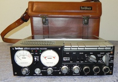 Tonbandgerät UHER 4000 Report Monitor wurde für Radio Bröker extra gefertigt