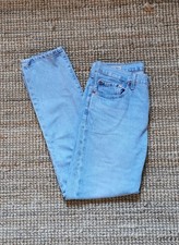 Image of Levi's 501 Jeans W29 L30 Brand New Without Tags Blue Denim Straight Leg Women's