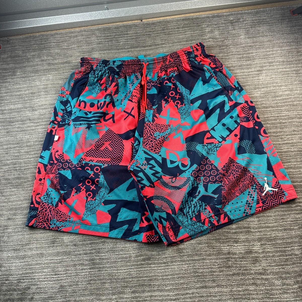 VINTAGE Jordan Shorts Mens 4XL XXXXL Baggy Basketball Spizike