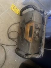 DEWALT AM/FM Radio Jobsite Boombox Yellow Black Portable Stereo