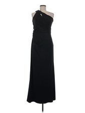 David Meister Women Black Cocktail Dress 8
