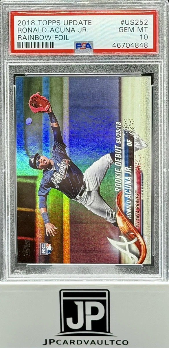 2018 Topps Update Series - Ronald Acuña Jr. #US252 for sale | eBay