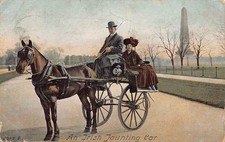 Ein irisches Jagdauto Irland Postkarte um 1905