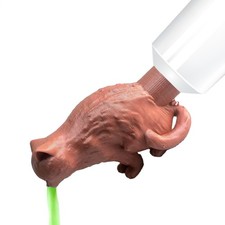 Funny Toothpaste Cap Dispenser   Creative Vomiting Kitty Topper for Cat Lovers