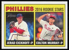 2016 Topps Heritage Jerad Eickhoff/Colton Murray Rookie #173