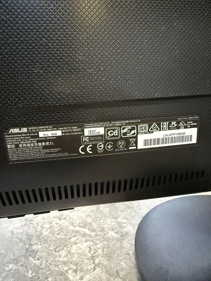 ASUS Monitor 24 Zoll - Bild 2 von 2