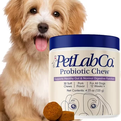 PetLab Co. ALLERGY & IMMUNE Probiotic Soft Chew For Dogs (30 Pork)