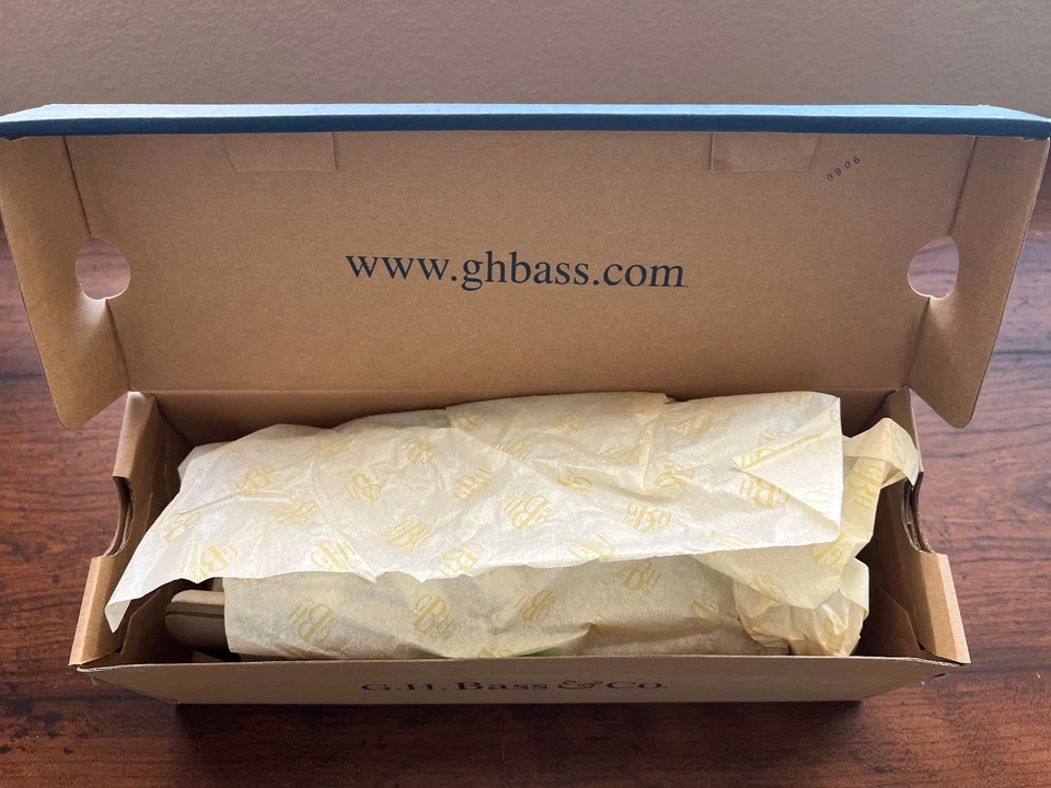 G.H. Bass & Co Sunjuns Classic White Leather Sandals 8.5 Wide BNIB! - Image 3 of 4