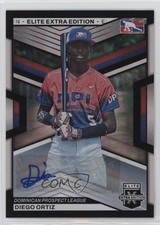 2023 Panini Elite Extra Edition Signatures Diego Ortiz #182 Auto 2t9