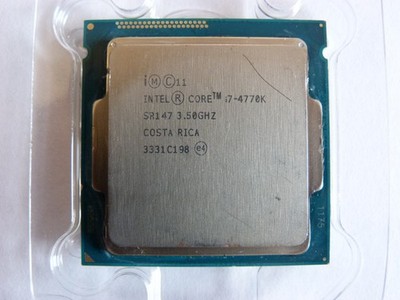 Intel Core i7 4770K - 3,5GHz Quad-Core 8MB CPU ; Prozessor ; SR147 ; LGA1150